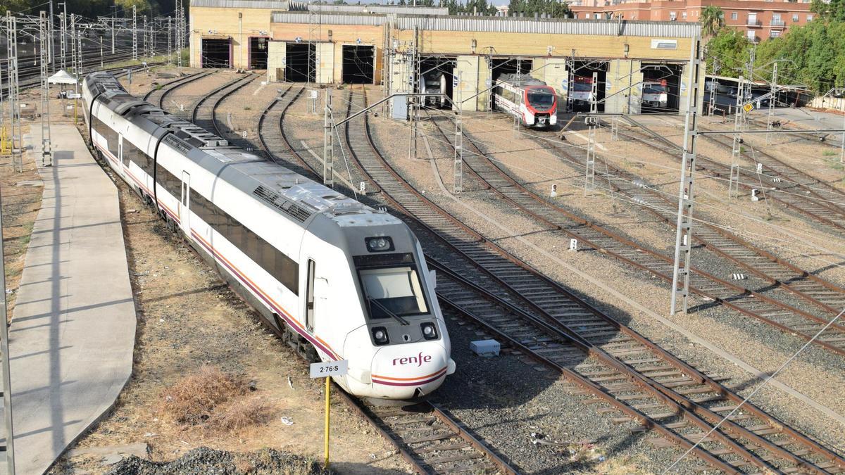 Retrasos en los trenes de cercanías de Sevilla