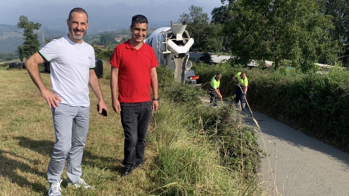 Mejora de un camino en la parroquia de Anes | A. S.