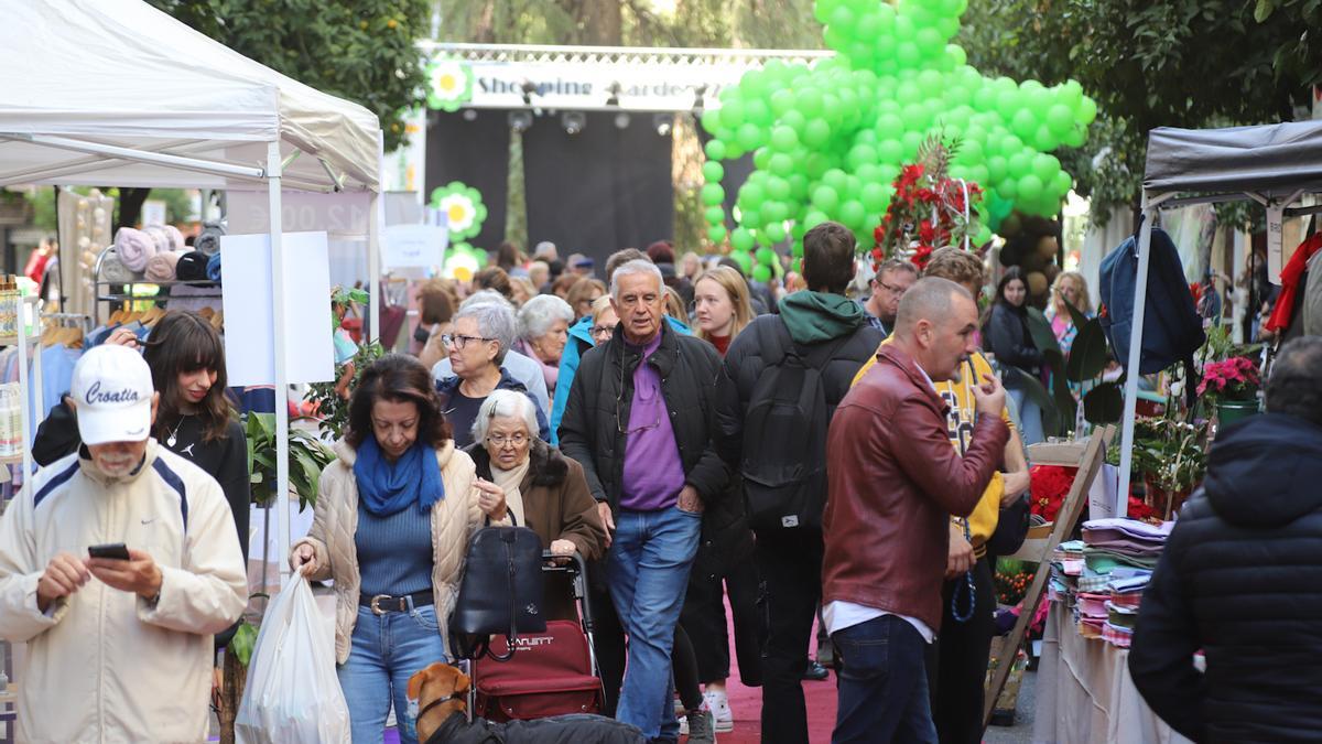 Ciudad Jardín celebra su Garden Shopping para fomentar el comercio de barrio
