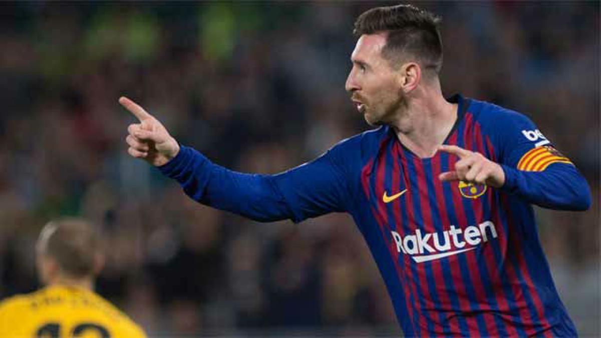 Messi aprovechó un taconazo de Suárez para aumentar la ventaja con el 2-0