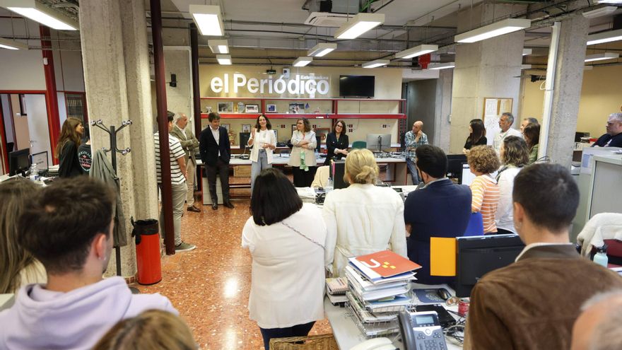 María Ortiz pren possessió com a directora general de Prensa Ibérica a Extremadura