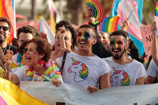 Manifestación insular del Orgullo LGTBI en Puerto de la Cruz