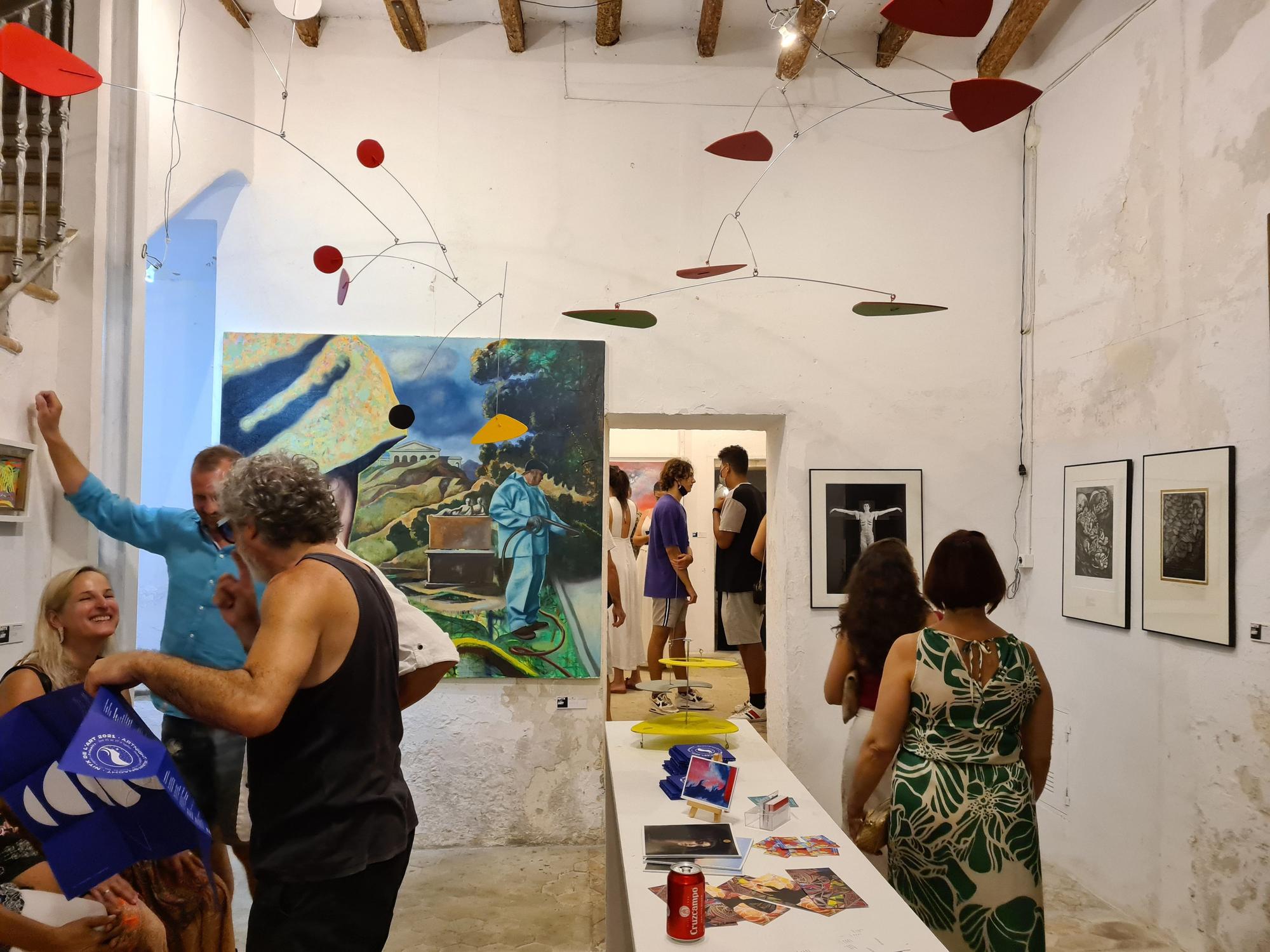 Galerías señoriales y el taller de Antònia Camia, reclamos de la Nitx de l’Art