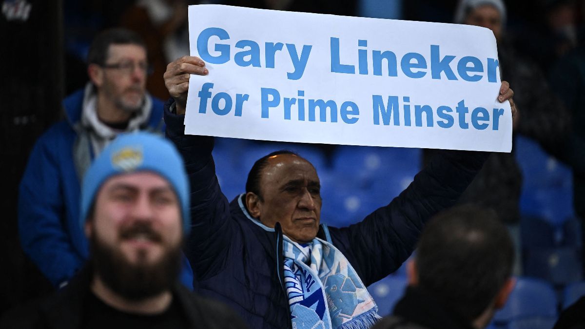 Gary Lineker ha recibido muestras de apoyo por parte de la afición, que lo quiere como Primer Ministro