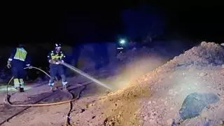 Pequeño incendio agrícola esta noche en Portinatx