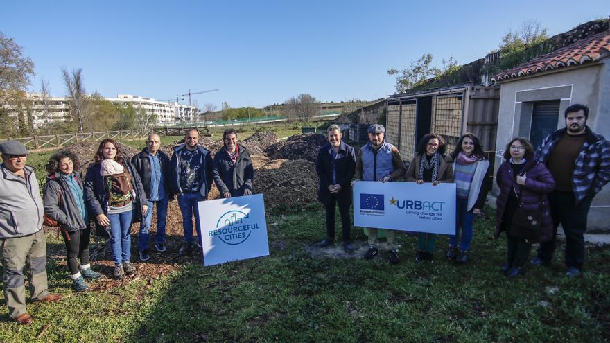 Un proyecto piloto reutilizará los residuos de las huertas del Marco