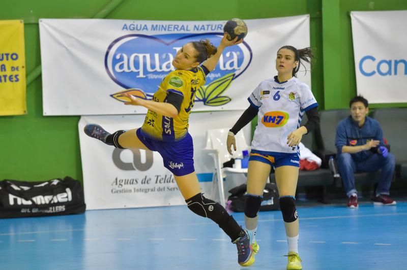 25-01-2020 TELDE. Balonmano femenino: Rocasa # Granollers  | 25/01/2020 | Fotógrafo: Andrés Cruz