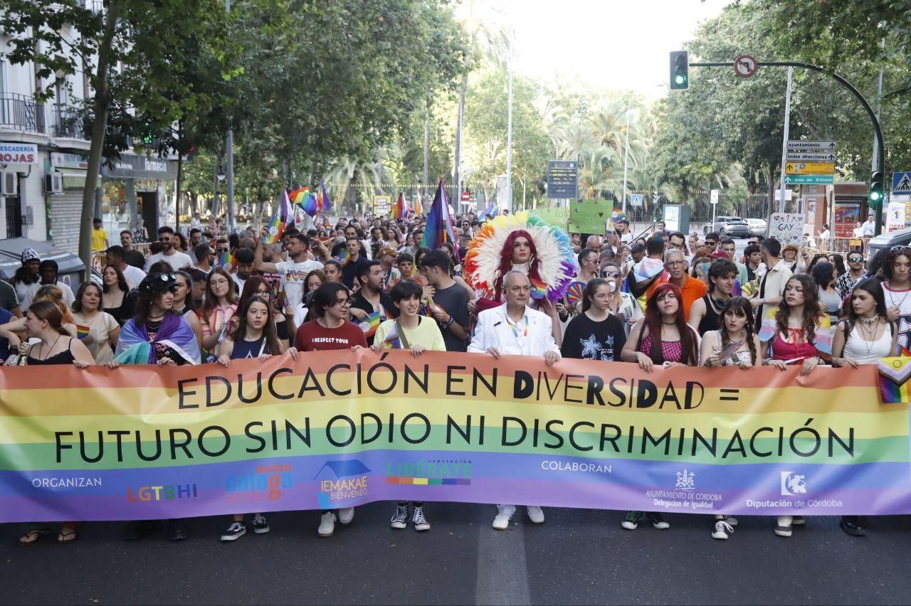 La marcha del colectivo LGTBI por Córdoba