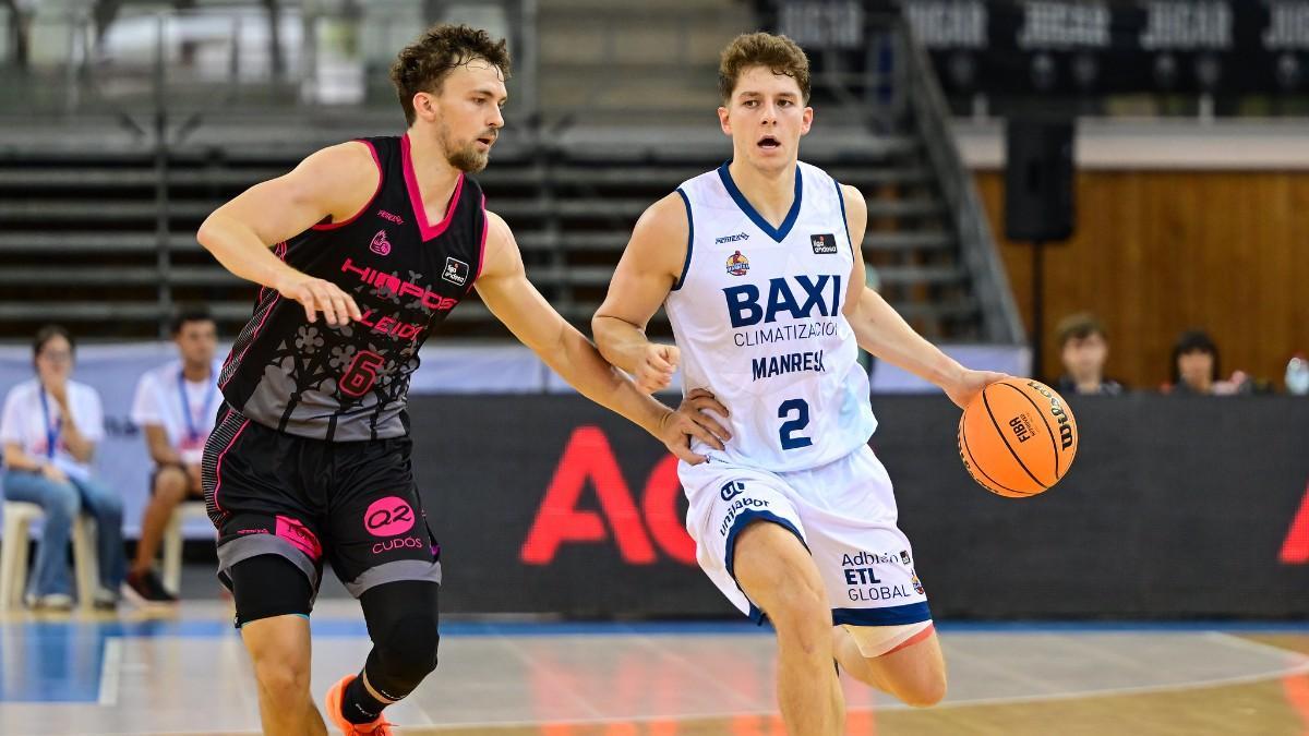 El Baxi Manresa se llevó el primer encuentro de la Lliga Catalana ante el Hiopos Lleida