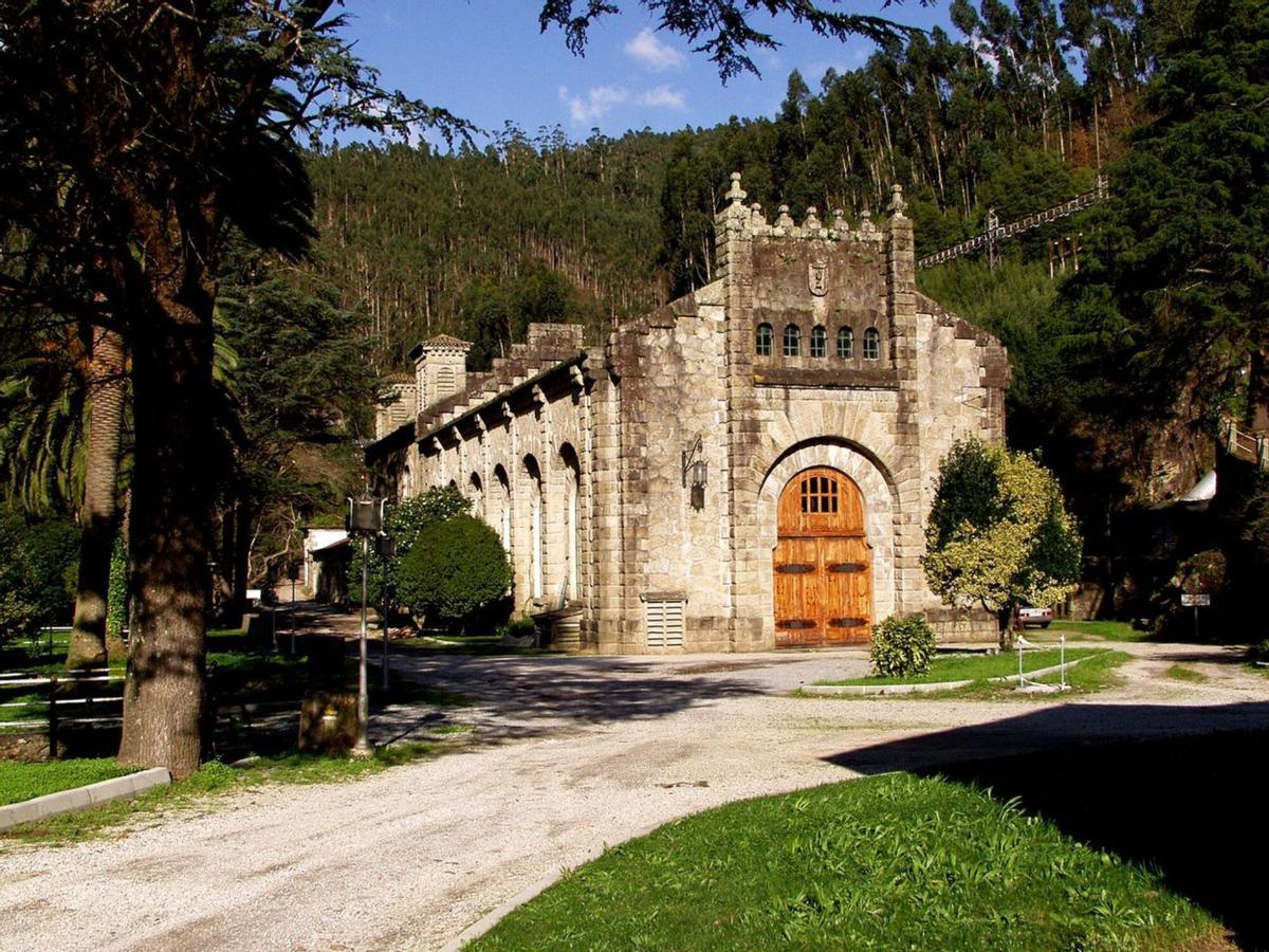 La central hidroeléctrica de Tambre, construida en 1932.