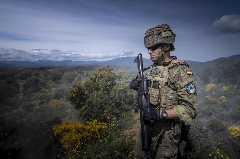 L’Exèrcit ensinistra en tàctiques de combat l’elit de la defensa ucraïnesa a Sant Climent Sescebes
