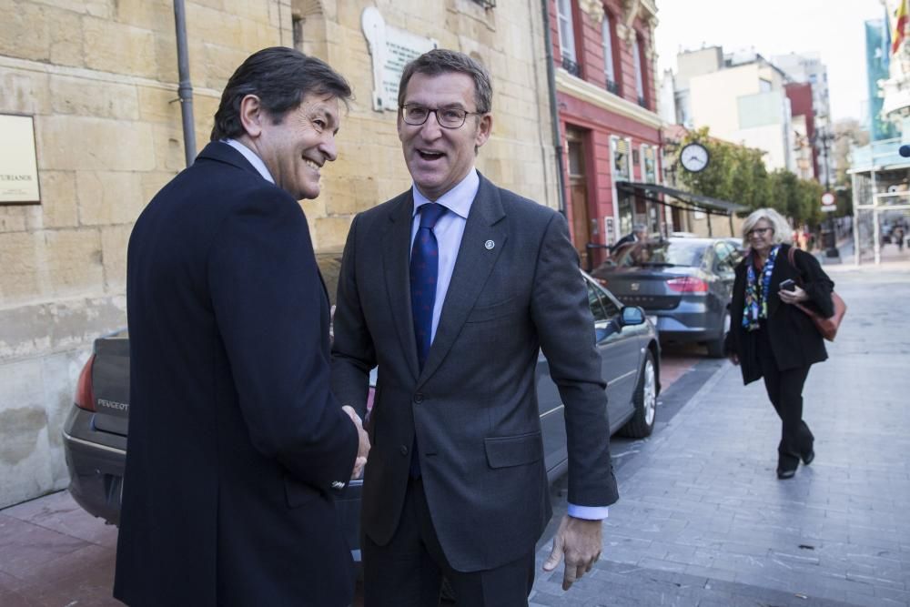 Reunión de presidentes en Oviedo