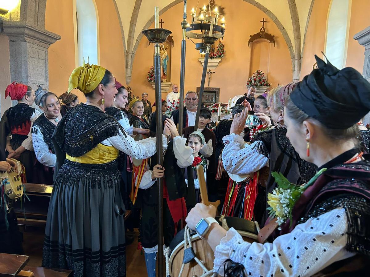 Fiesta de San Antón en Cuerres (Ribadesella)