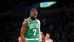 Jaylen Brown, en acción ante Phoenix Suns