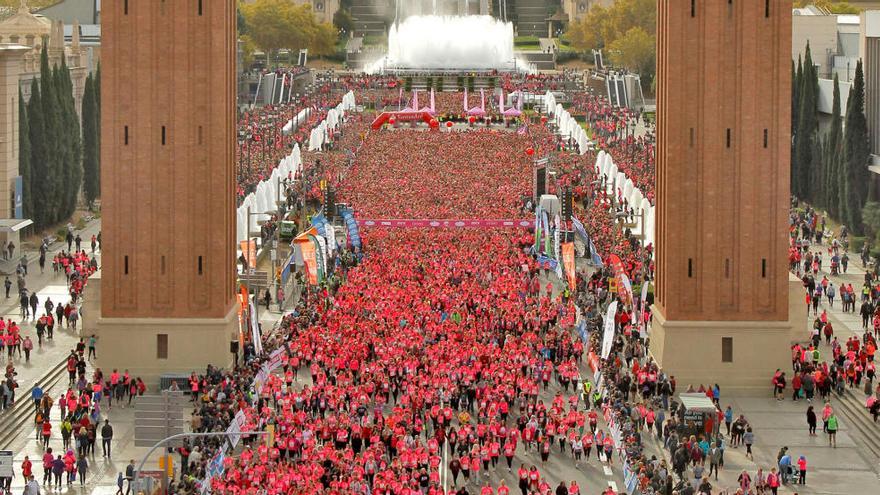 Més de 29.000 dones van participar en la cursa solidària