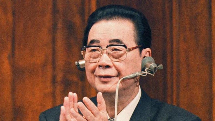 Muere el exprimer ministro Li Peng.