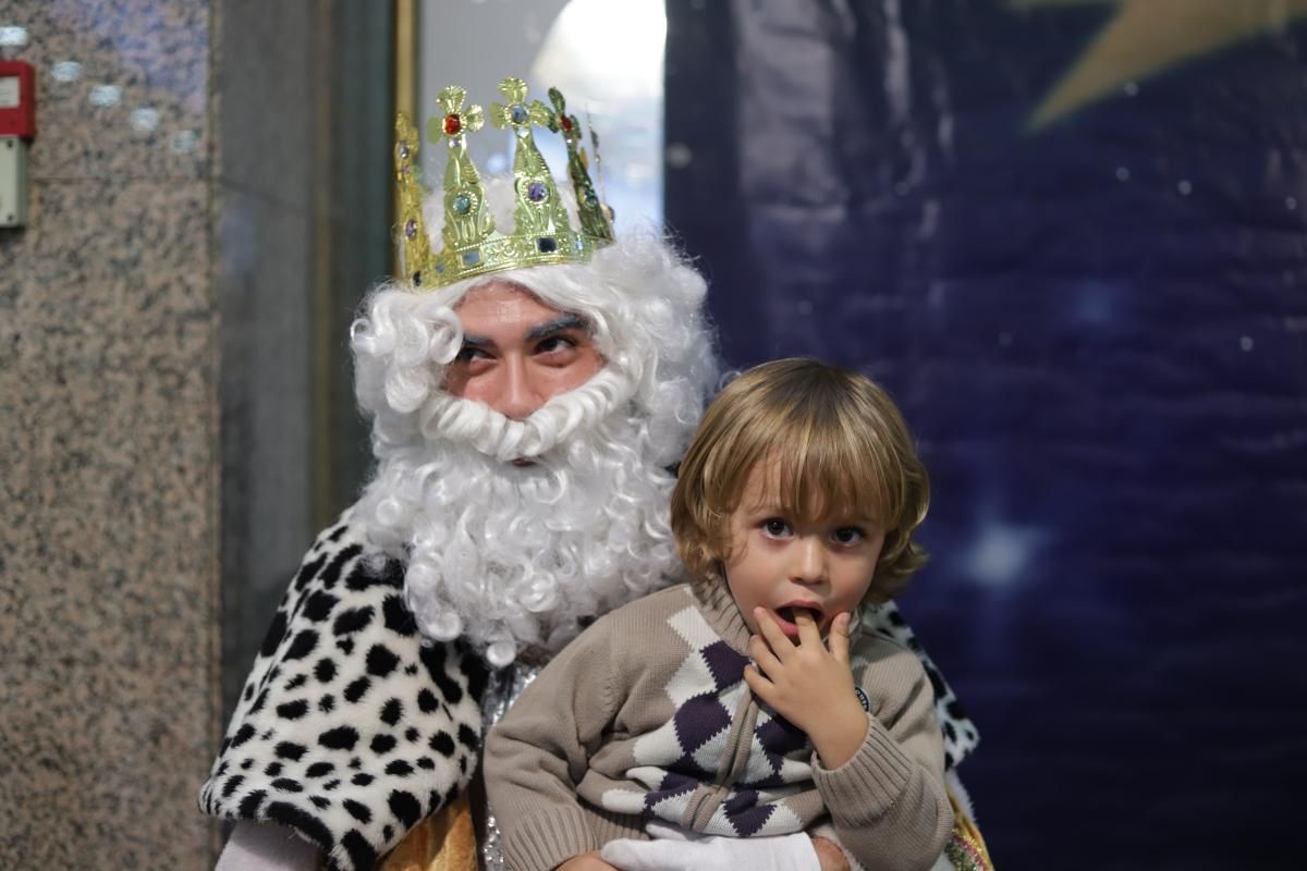 Fotos con los Reyes Magos realizadas el 4 de enero de 2018