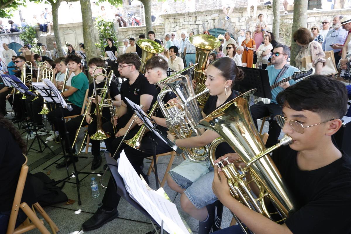 En imágenes: Celebración del día de la música en Avilés