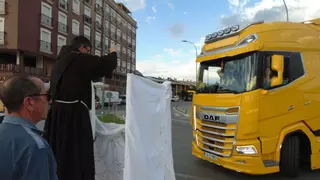 Los camioneros de Jumilla celebran San Cristóbal