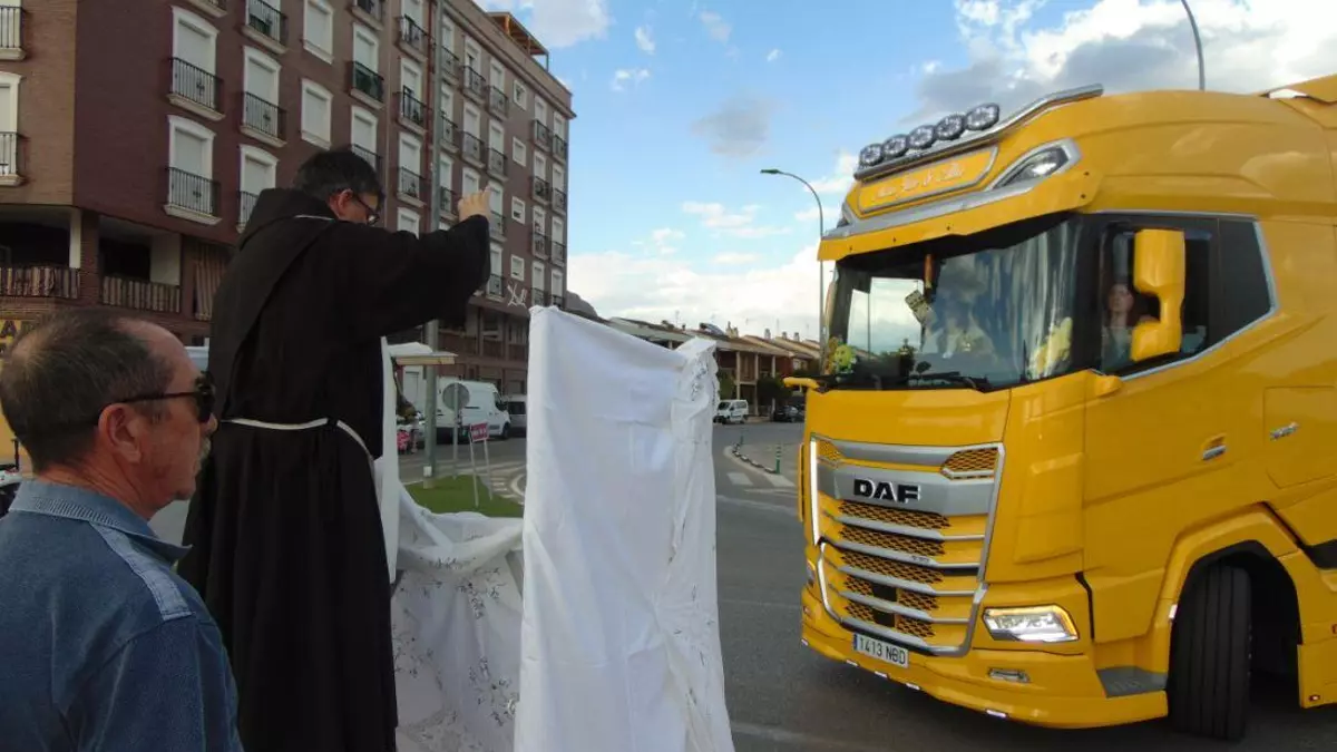 Los camioneros de Jumilla celebran San Cristóbal