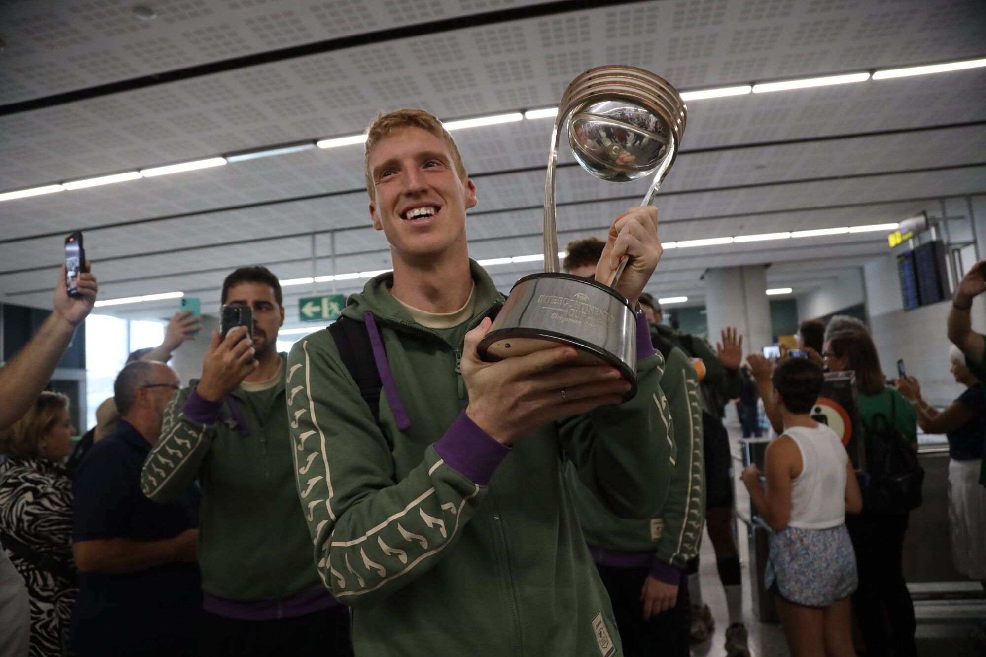 El Unicaja ya está en Málaga tras conquistar su segunda Intercontinental