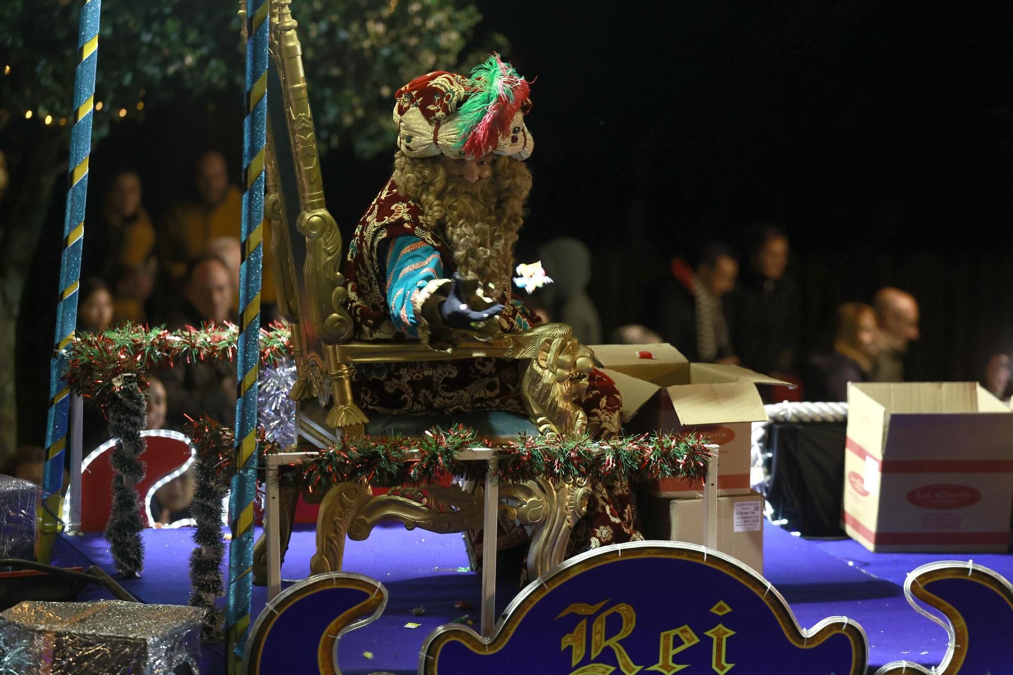 La Cabalgata de Reyes de Vigo, en imágenes