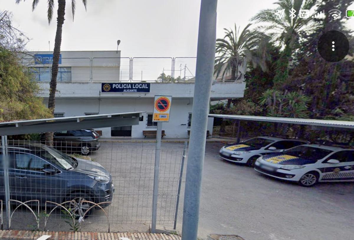 Estado actual del retén de la Policía Local en Juan XXIII