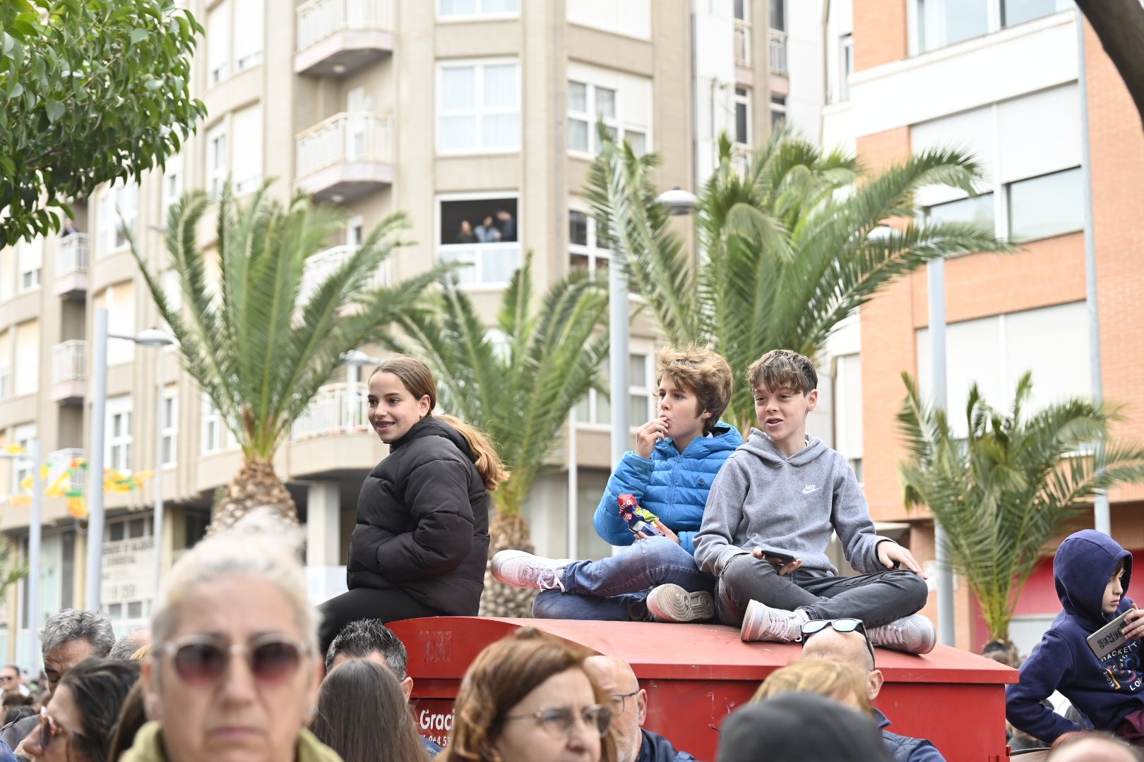 Búscate en las fotos: Las mejores imágenes de la mascletà de este viernes en Castelló