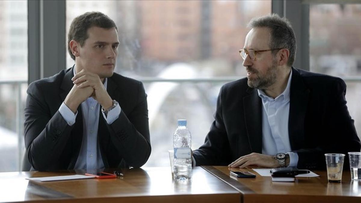 tecnicomadrid33084842 madrid  7 03 2016   albert rivera durante la reuni