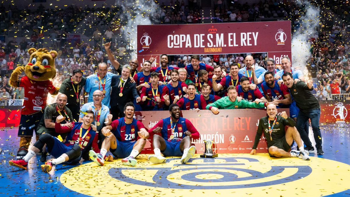 El Barça, campeón con todos los honores