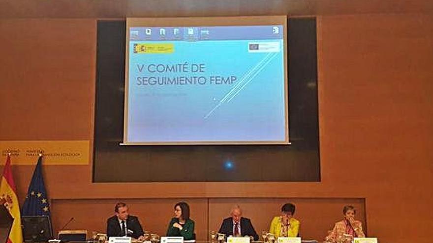 Reunión del V Comité de Seguimiento del FEMP celebrada en Madrid.