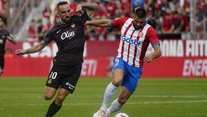 Darder, en el partido que midió al Mallorca con el Girona