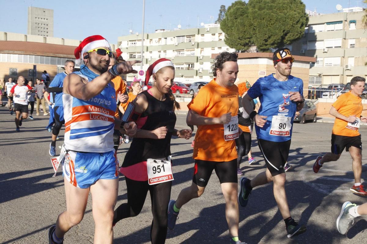 Ambiente extraordinario en la carrera de la San Silvestre cordobesa