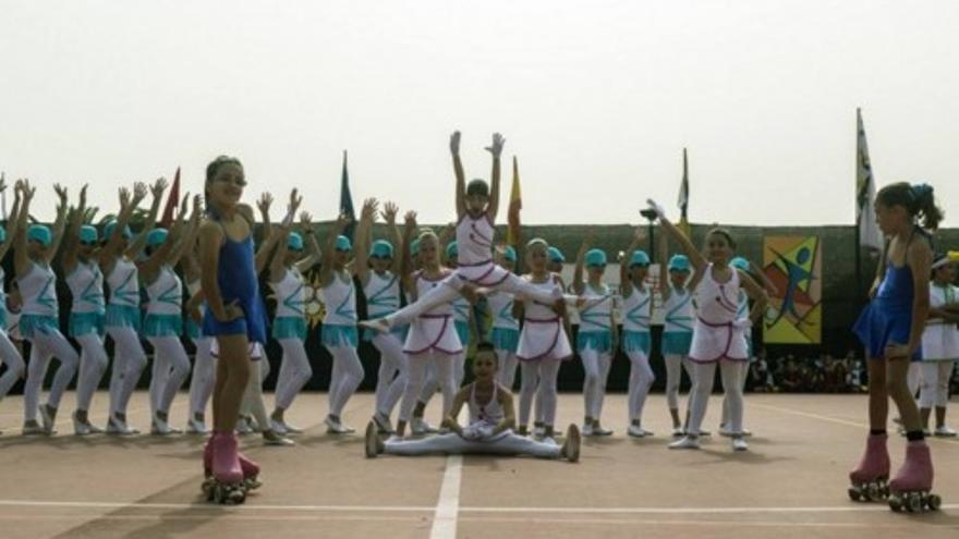 Olimpiadas escolares en Costa Teguise