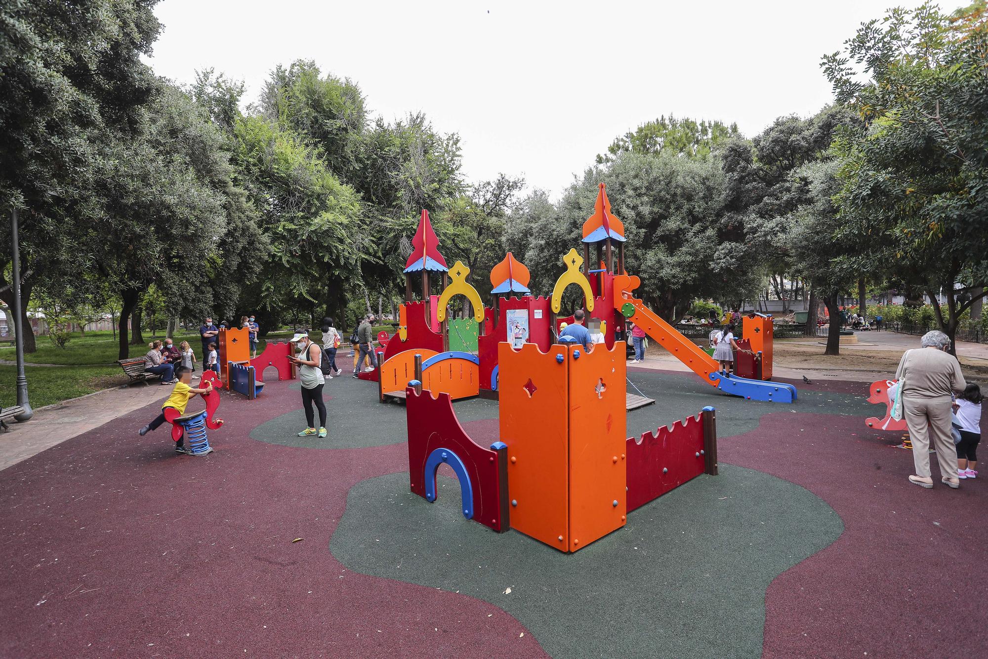 Parques infantiles en Valencia