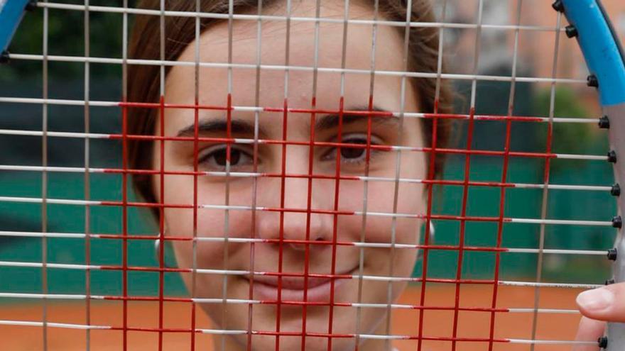 Un estrella emergente del tenis asturiano: Eugenia Menéndez, de triunfar en Guecho al Madrid Open
