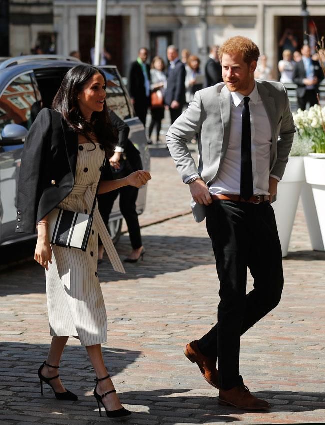 Meghan Markle sorprende con un look especial en Londres