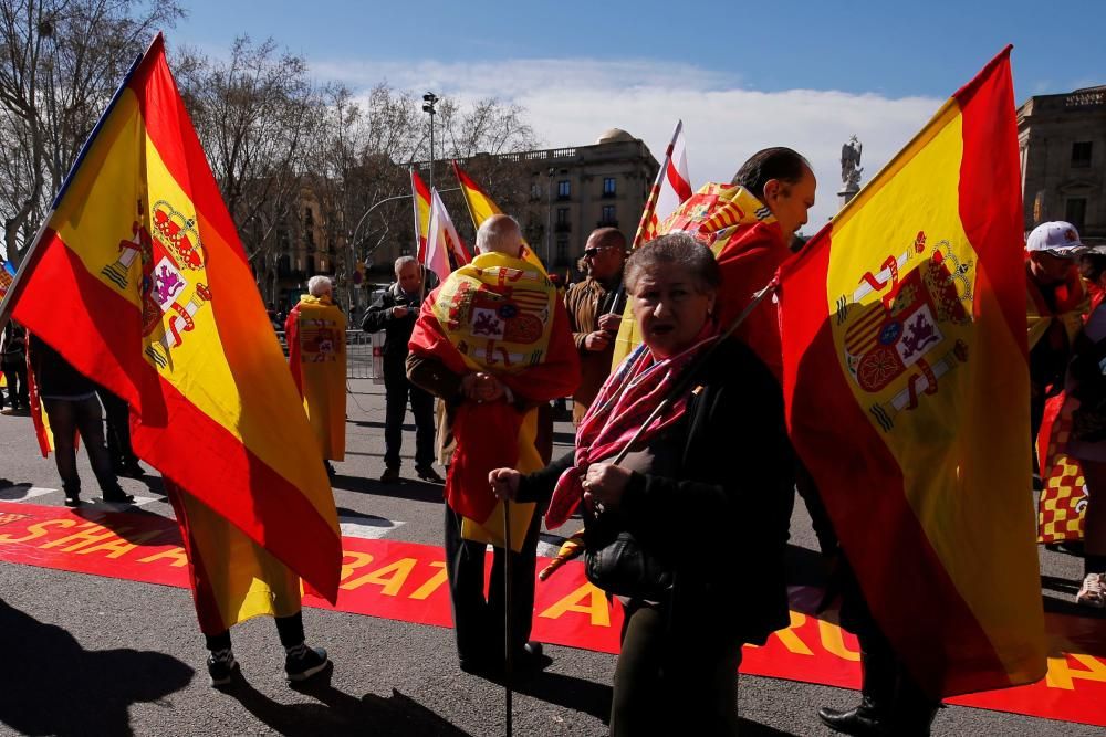 Manifestación de Sociedad Civil Catalana