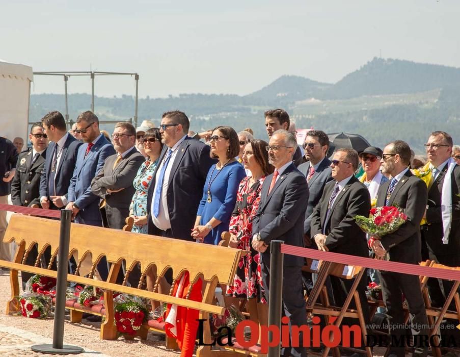 Ofrenda de flores en Caravaca