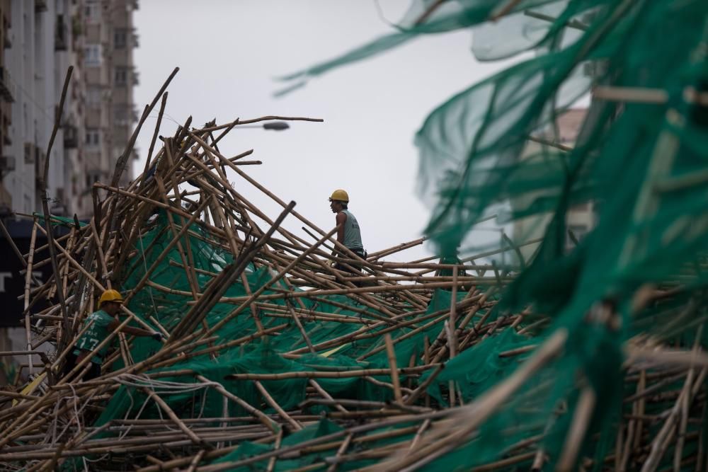 Mangkhut también siembra el caos en el sureste de China y deja más de 200 heridos