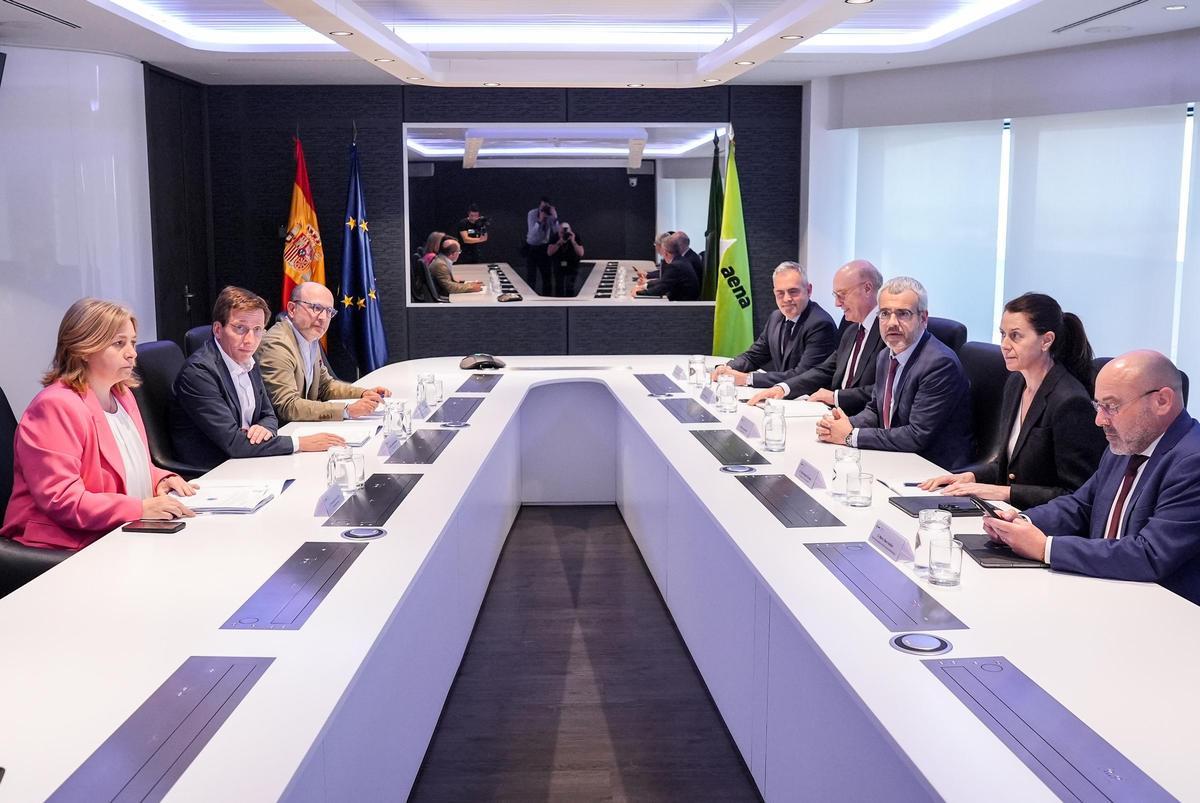Reunión Aena y Ayuntamiento de Madrid