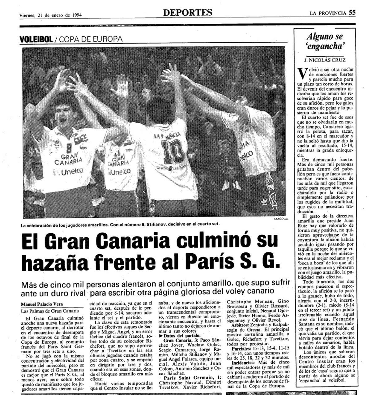 Guaguas-PSG 1994