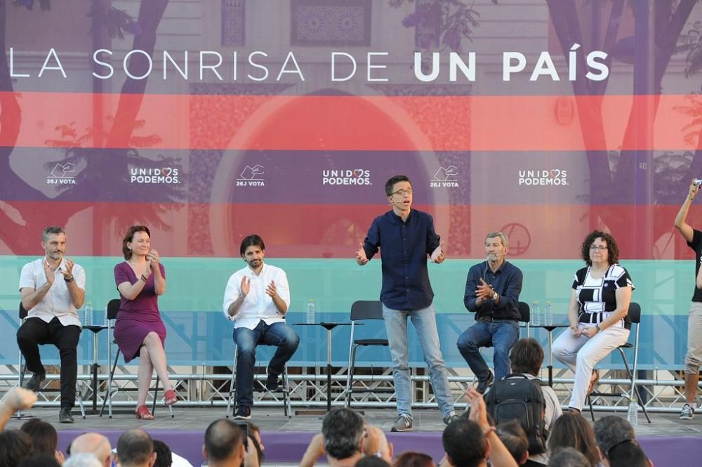 Mitin de Íñigo Errejón en Murcia