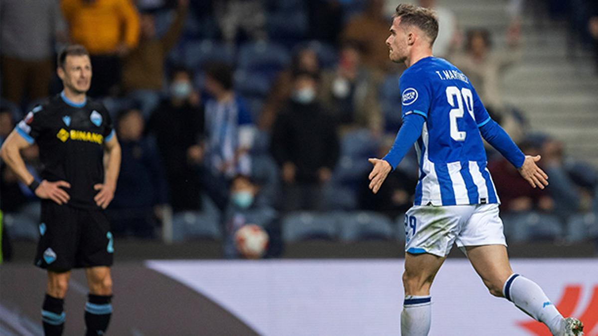 Porto - Lazio | El doblete de Toni Martínez