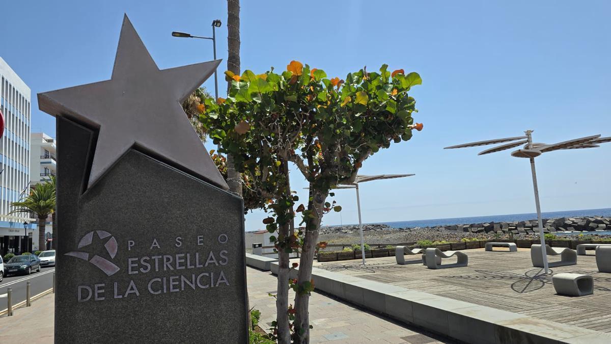 Paseo de las estrellas de La Palma.