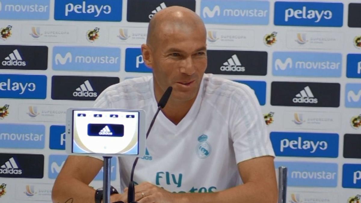 Zidane se ha mostrado feliz por su renovación