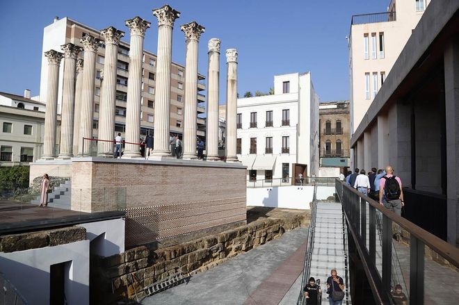El Templo Romano de Córdoba tras su rehabilitación, en imágenes