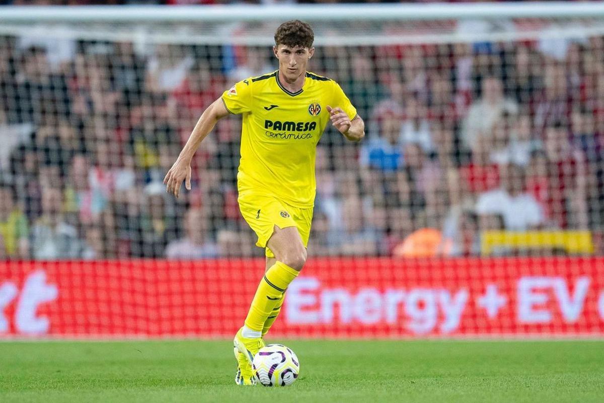 Pau Navarro, jugador del Villarreal CF.