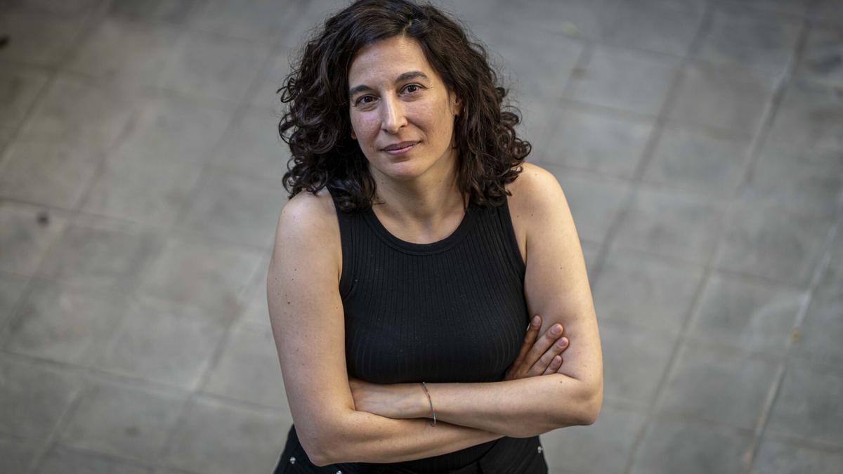 La escritora y poeta Olallaa Castro, que presenta su novela 'Mañana'.