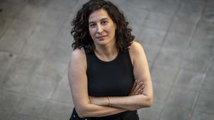 La escritora y poeta Olalla Castro, que presenta su novela Mañana.